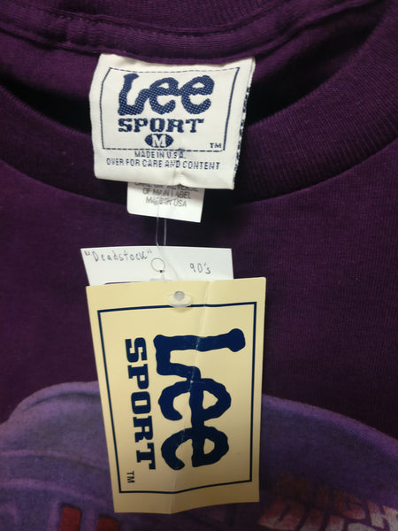 Vintage 90s ANAHEIM MIGHTY DUCKS NHL Lee Sport T-Shirt YM