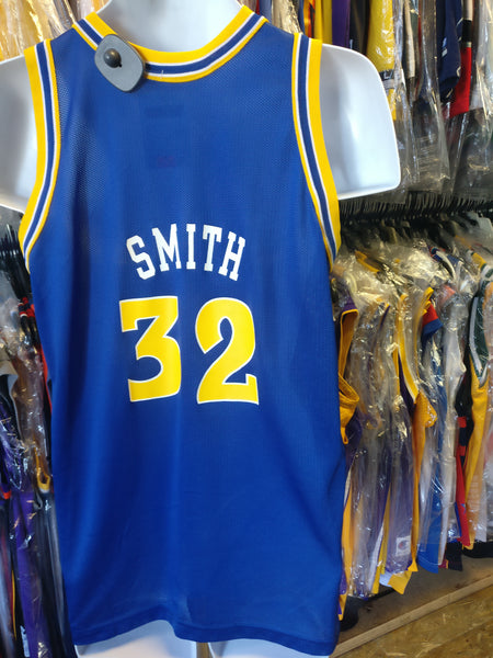 Vintage Joe Smith 90s Golden State Warriors Champion NBA Jersey Size 40