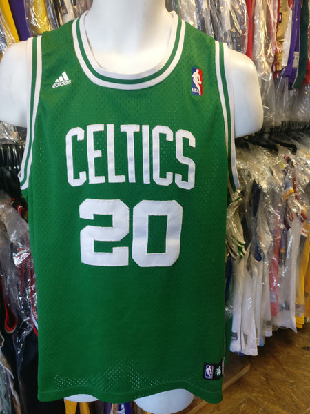 Celtics No. 20 Ray Allen Au Secret Embroidered Jersey 07-08