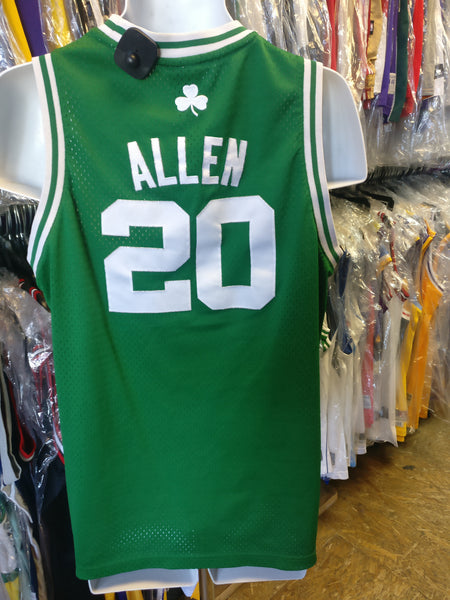 Ray Allen Boston Celtics Retro Vintage Jersey Closeup Graphic