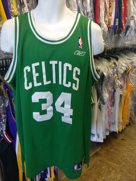 BOSTON Celtics NBA 34 PIERCE shirt jersey Champion L LARGE