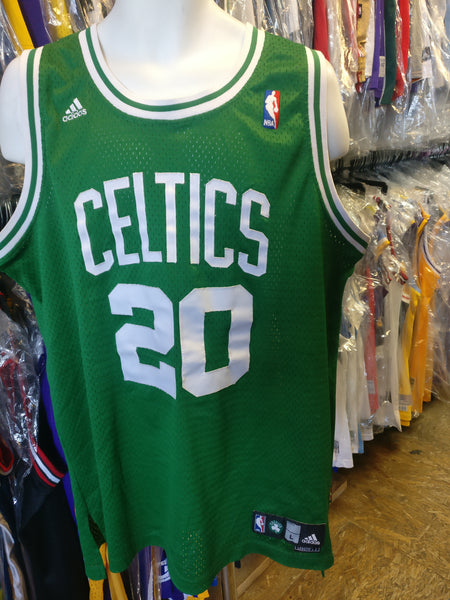 NBA Boston Celtics White Swingman Jersey Ray Allen #20, Small