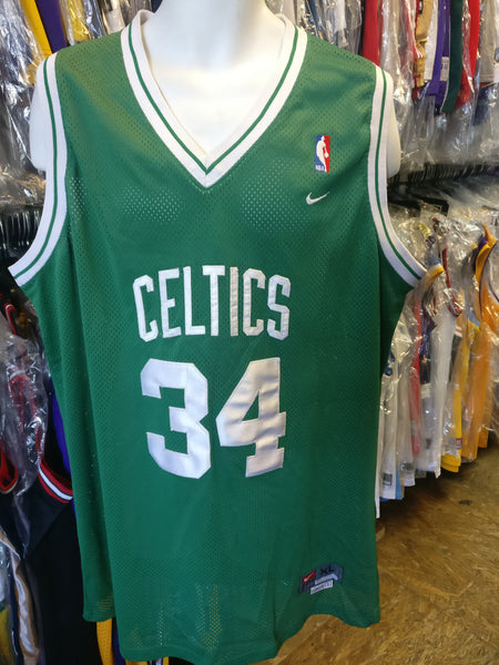 Vintage Nike Celtics basketball jersey, Boston 34 Pierce 90s - XL