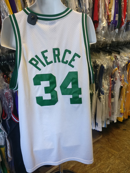 Celtics No. 34 Pierce Black and Green Au Embroidery Basketball Jersey for  Man - China Embroidery Basketball Jersey and Sports Jerseys price