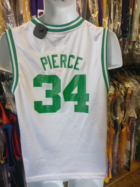 Boston Celtics Paul Pierce Reebok Basketball Jersey #34 Vintage NBA –  thefuzzyfelt