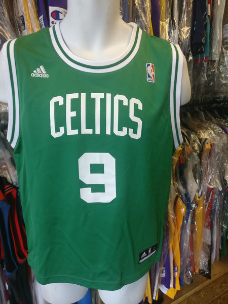 Celtics Adidas Jersey Rajon Rondo Kids Youth Medium #9 EUC white