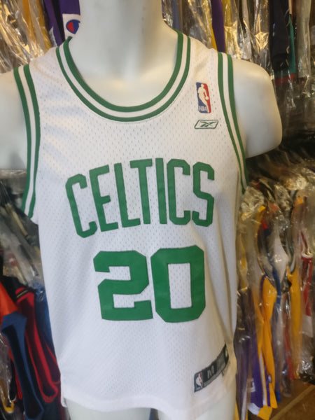 Vintage #20 GARY PAYTON Boston Celtics NBA Reebok Authentic Jersey