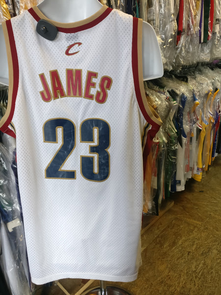 Cleveland Cavaliers LeBron James #23 Basketball NBA Champion Jersey Size XL