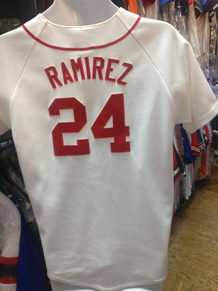 Vintage #24 MANNY RAMIREZ Boston Red Sox MLB Majestic Jersey YXL – XL3  VINTAGE CLOTHING