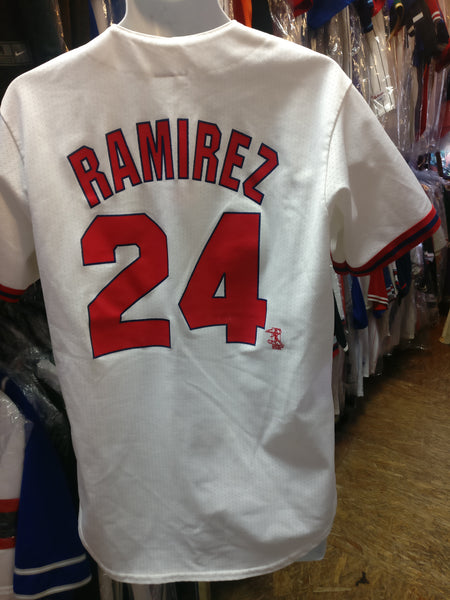 Boston Red Sox Manny Ramirez away jersey men's XL