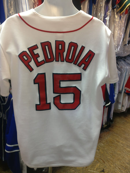red sox pedroia jersey