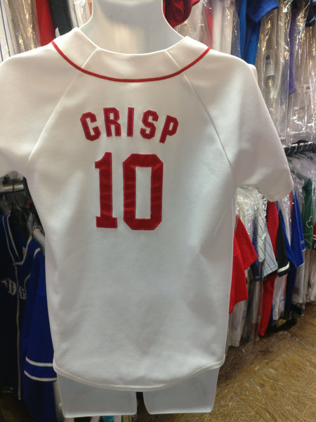 Boston Red Sox Coco Crips Throwback Y2K Majestic MLB Baseball Jersey Size  Small