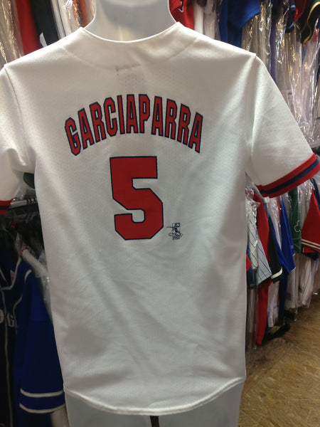 Vintage #5 NOMAR GARCIAPARRA Boston Red Sox MLB Majestic Jersey YL – XL3  VINTAGE CLOTHING