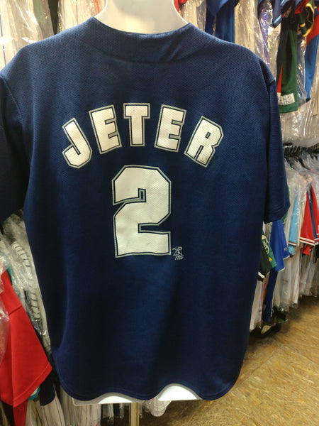 Vintage '02 #2 DEREK JETER New York Yankees MLB True Fan Jersey L – XL3  VINTAGE CLOTHING