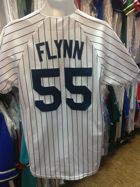 Vintage #55 FLYNN New York Yankees MLB Majestic Jersey M – XL3