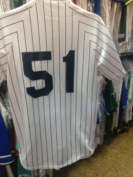 Vintage #51 BERNIE WILLIAMS New York Yankees MLB Majestic Jersey M – XL3  VINTAGE CLOTHING
