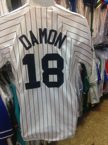 Vintage #18 JOHNNY DAMON New York Yankees MLB Majestic Jersey S – XL3 VINTAGE  CLOTHING