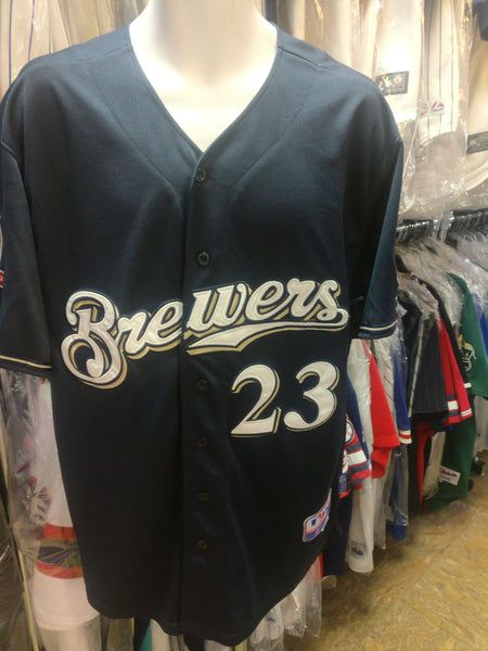 Vtg#23 RICKIE WEEKS Milwaukee Brewers MLB Majestic Authentic Jersey 48 –  XL3 VINTAGE CLOTHING