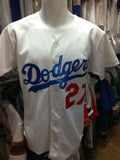 Vtg#27KEVIN BROWN Los Angeles Dodgers Russell Athletic Jersey40 Signed
