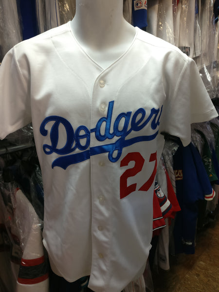 Vintage Dodgers Russell Athletic Baseball Jersey Youth Medium
