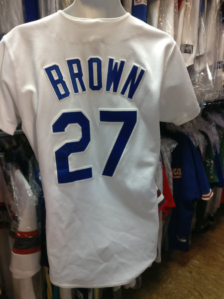 Vtg#27KEVIN BROWN Los Angeles Dodgers Russell Athletic Jersey40 Signed –  XL3 VINTAGE CLOTHING