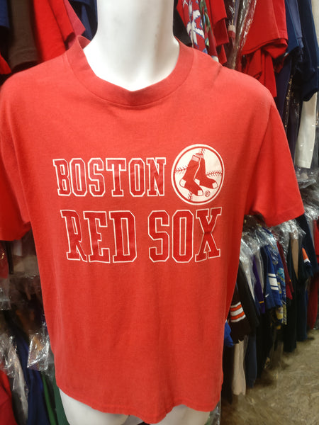 Vintage 80s BOSTON RED SOX MLB Touch of Gold T-Shirt L
