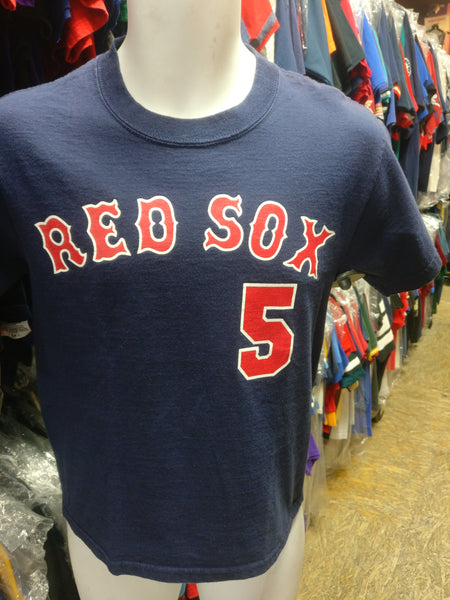 Vtg 2000s #5 NORMAR GARCIAPARRA Boston Red Sox MLB Majestic T-Shirt YM –  XL3 VINTAGE CLOTHING