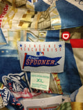 Vintage NEW YORK YANKEES MLB Reyn Spooner Rayon Hawaiian Shirt XL