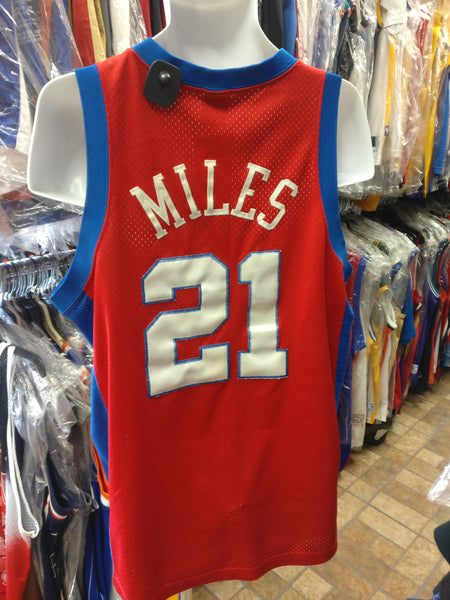 Mitchell & Ness Men's Los Angeles Clippers Darius Miles #21 Red Jersey, XL