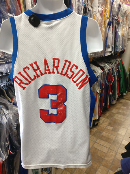 2002 Quinten Richardson Los Angeles Clippers Reebok NBA Jersey Size Medium  – Rare VNTG