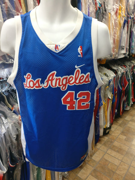 Authentic VINTAGE Nike Los Angeles LA Clippers Jersey Elton Brand 42 Men  2XL XXL