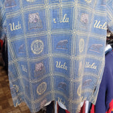 VtgUCLA BRUINS Reyn Spooner Pullover Cotton/Polyester Hawaiian ShirtXL