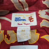 Vintage USC TROJANS NCAA Reyn Spooner Cotton Hawaiian Shirt M