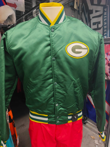 Vintage 90s GREEN BAY PACKERS NFL Starter Nylon Jacket M
