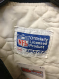 Vtg 80s NEW ORLEANS SAINTS NFL Back Embroidery Starter Nylon Jacket M