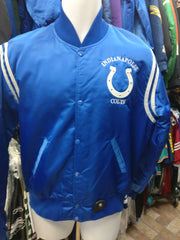 Vintage 80s INDIANAPOLIS COLTS NFL Starter Nylon Jacket M – XL3