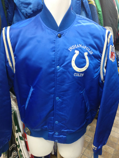 Vintage 90s INDIANAPOLIS COLTS NFL Starter Nylon Jacket M (Mint)