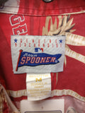 Vintage ANAHEIM ANGELS MLB Reyn Spooner Cotton Hawaiian Shirt M