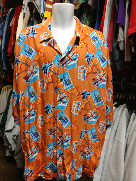 Vintage SUPER BOWL XLI 02.04.07 NFL Hawaiian Shirt XXL - #XL3VintageClothing
