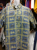 Vintage UCLA BRUINS NCAA Reyn Spooner Pullover Hawaiian Shirt XL - #XL3VintageClothing