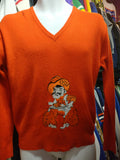 Vintage 80s OKLAHOMA STATE UNIVERSITY COWBOYS NCAA Sweater S - #XL3VintageClothing