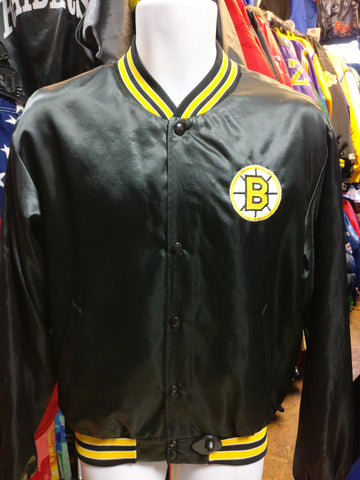 Vintage 80s BOSTON BRUINS NHL Swingster Nylon Jacket M - #XL3VintageClothing