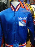 Vintage 80s NEW YORK RANGERS NHL Starter Nylon Jacket S - #XL3VintageClothing