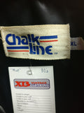 Vintage 80s LOS ANGELES KINGS NHL Back Patch Chalk Line Varsity Jacket XL - #XL3VintageClothing