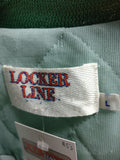 Vintage 80s BOSTON CELTICS NBA Back Patch Locker Line Nylon Jacket L - #XL3VintageClothing