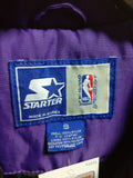 Vintage 90s UTAH JAZZ NBA Starter Back Patch Nylon Jacket S