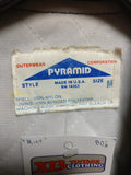 Vtg 80s LOS ANGELES LAKERS NBA Pyramid Back Patch Nylon Jacket M(Mint) - #XL3VintageClothing