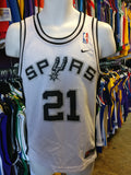 Vintage #21 TIM DUNCAN San Antonio Spurs NBA Nike Jersey YM - #XL3VintageClothing
