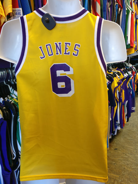 Vintage #6 EDDIE JONES Los Angeles Lakers NBA Champion Jersey 14-16 - #XL3VintageClothing