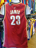 Vtg#23 LEBRON JAMES Cleveland Cavaliers NBA Reebok Authentic JerseyYXL - #XL3VintageClothing
